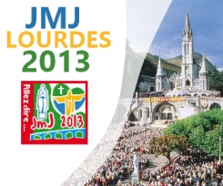 Encart JMJ Lourdes 2013