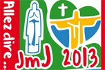 Logo JMJ Lourdes 2013