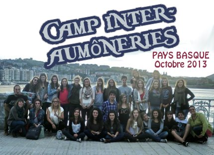 Des jeunes du Pays lors d'in camp inter-aumôneries à Saint-Sébastient