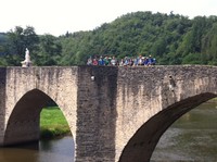 Les pèlerins du Plan B à Estaing