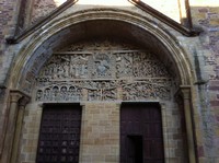 Abbatiale romane à Conques