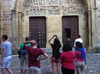 Abbatiale romane à Conques