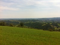 En quittant Conques