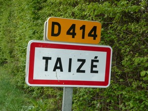 Signalisation routière ville de Taizé