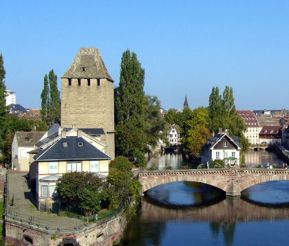 Ponts couverts a Strasbourg - Image Wikimadia