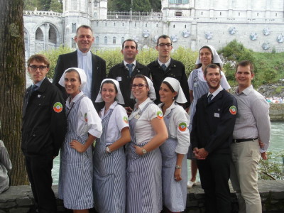 groupe de pèlerins de l'HBB