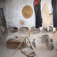 l'intérieur de la Maison des Paraboles à Taybeh