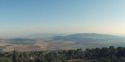 vue depuis le Mont Tabor