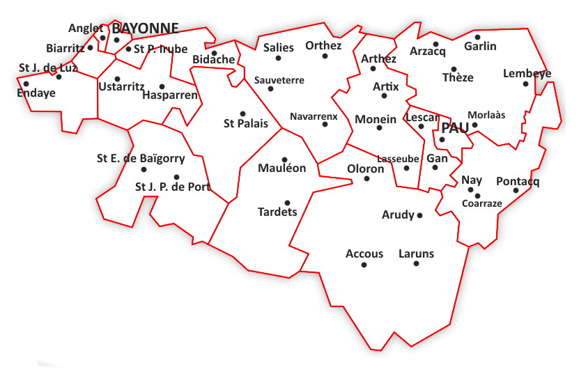 Carte des doyennés