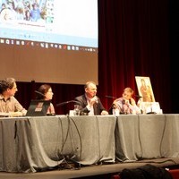 equipe JMJ devant l'assemblée