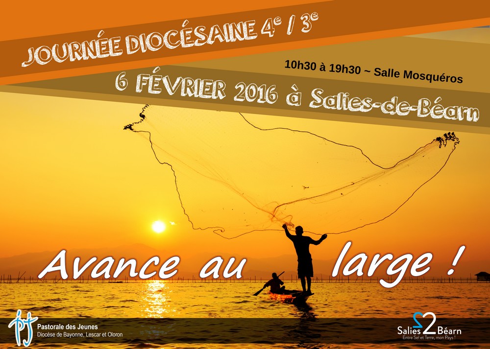 Affiche journée diocésaine (JD) des 4e-3e 2016