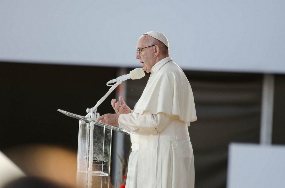 Pape Francois, photo Paulina Krzyzak, licence CC BY NC ND