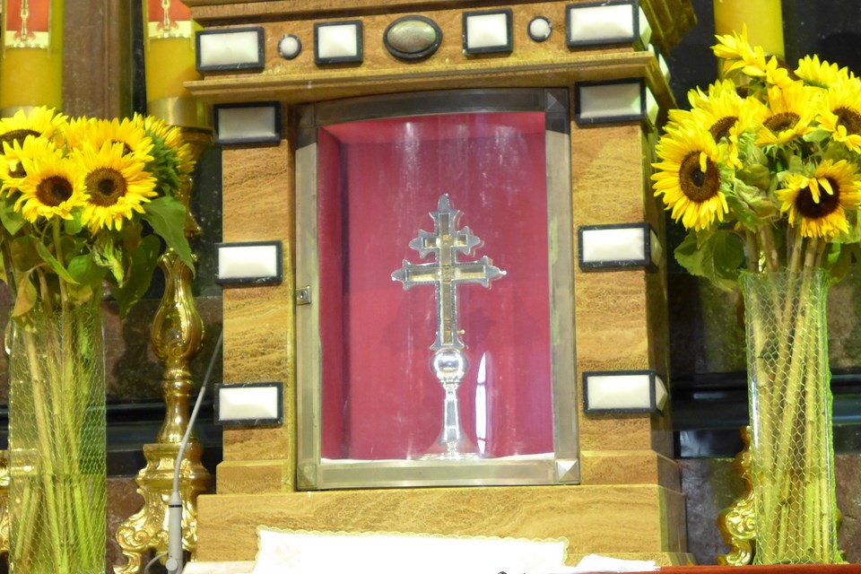 La relique de la Sainte Croix