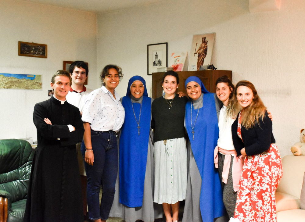 des jeunes et des religieux