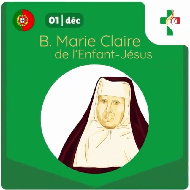 Portrait de la Bienheureuse Marie Claire de l'Enfant Jésus