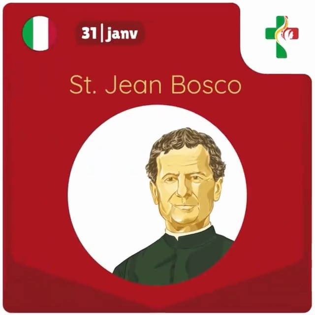 Portrait de Saint Jean Bosco