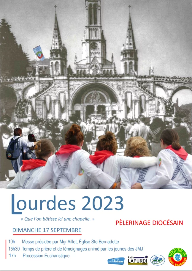 affiche du pèlerinage diocésain 2023